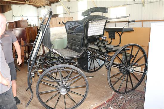 A Hartland Phaeton horse carriage